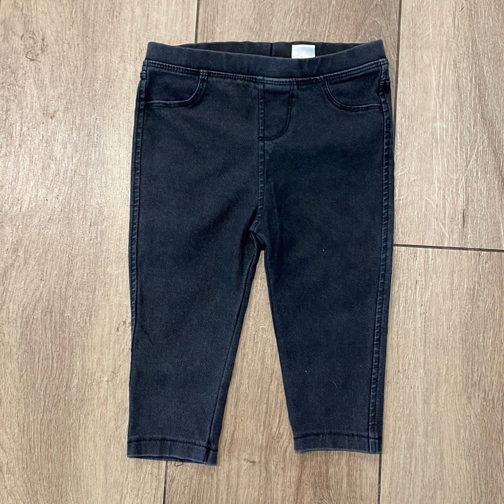 ZARA Baby Girls Stretch Legging (vintage black)